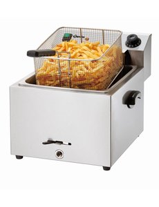 Bartscher Friteuse met aftapkraan 10 Liter | 400V / 8,1kW | 500x410H380mm