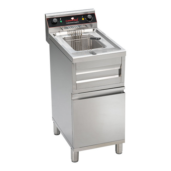 CaterChef Friteuse Caterchef | 12 Liter | Met onderstel | 9kW | 400V | 700x400x(H)850mm