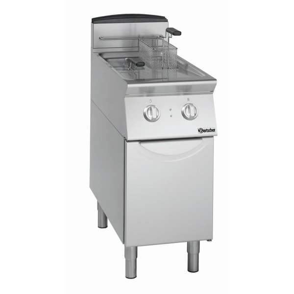 Bartscher Friteuse Bartscher met Onderstel | 2x 8 Liter | 400V / 14kW | 650x360x(H)470mm