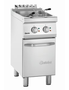 Bartscher Serie 700 Friteuse met Onderstel | 2x 9 Liter | 400V / 15kW | 700x400x(H)850mm