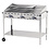 Hendi Green Fire gasbarbecue met 3 branders | Gietijzer bakplaat + 2 grillroosters | 17.4kW