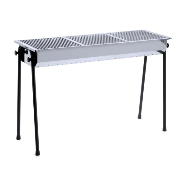 Hendi Houtskool barbecue met 3 roosters type Resto | 1145x380xH770mm