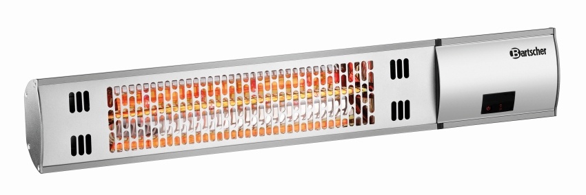 Bartscher Bartscher Terrasverwarmer infrarood 2000W | Met snoer lengte 1,7 meter
