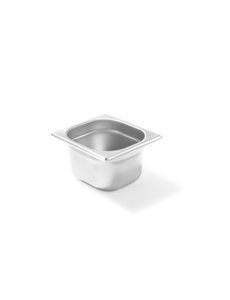 Hendi Gastronormbak 1/6 - 65mm - Budget Line RVS | 176x162mm.