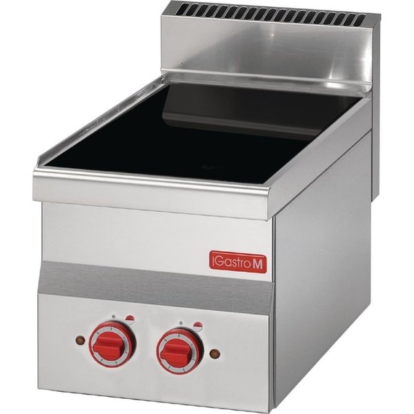 Gastro-M Elektrische Keramische Kookplaat | Gastro-M 600 Series | 2 kookzones | 400V | 600x300x(H)280mm