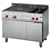 Gastro-M Platenfornuis met Gasoven | Gastro-M 650 Series | 2 Branders | 110cm Breed