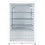 Husky Koelkast met glasdeur | KK110-WH-NL-HU | 123 Liter | LED | 54x54x(H)84cm