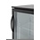 Arktic Arktic Barkoelkast met glazen deur zwart 118 liter | 2/10°C |  500x500xH900 mm.
