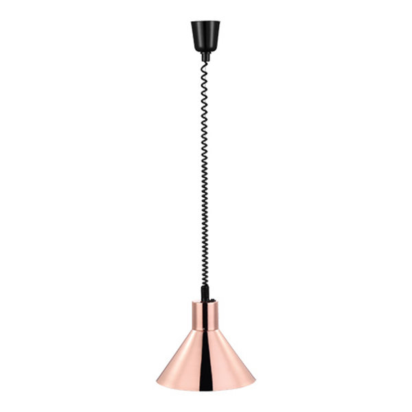 CaterChef Warmhoudlamp  Koper | Instelbaar Snoer max 180 cm. | 250Watt