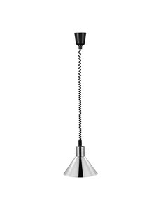 CaterChef Warmhoudlamp Zilver | Instelbaar Snoer max 180 cm. | 250Watt