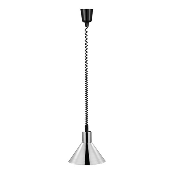 CaterChef Warmhoudlamp Zilver | Instelbaar Snoer max 180 cm. | 250Watt