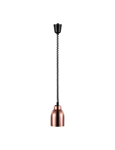 CaterChef Warmhoudlamp Koper | Instelbaar Snoer max 180 cm. | 250W