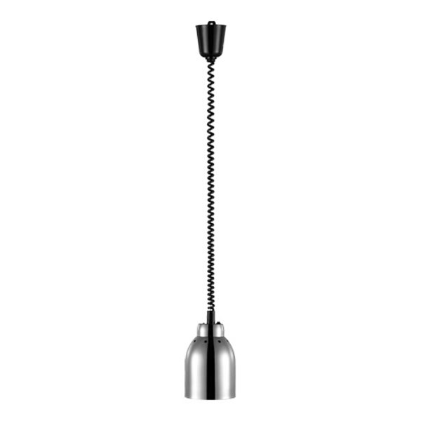 CaterChef Warmhoudlamp RVS | Instelbaar Snoer max 180 cm. | 250W