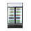 Arktic Arktic Display koelkast met lichtbak en 2 glazen deuren  750 Liter |  1120x595xH1965 mm.