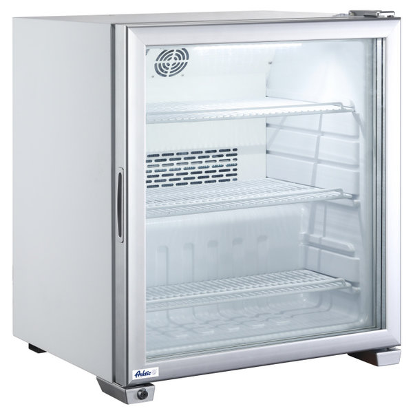 Hendi/Arktic Arktic Vriesvitrine 90 liter |  -18/-14°C | 620x575xH712mm.