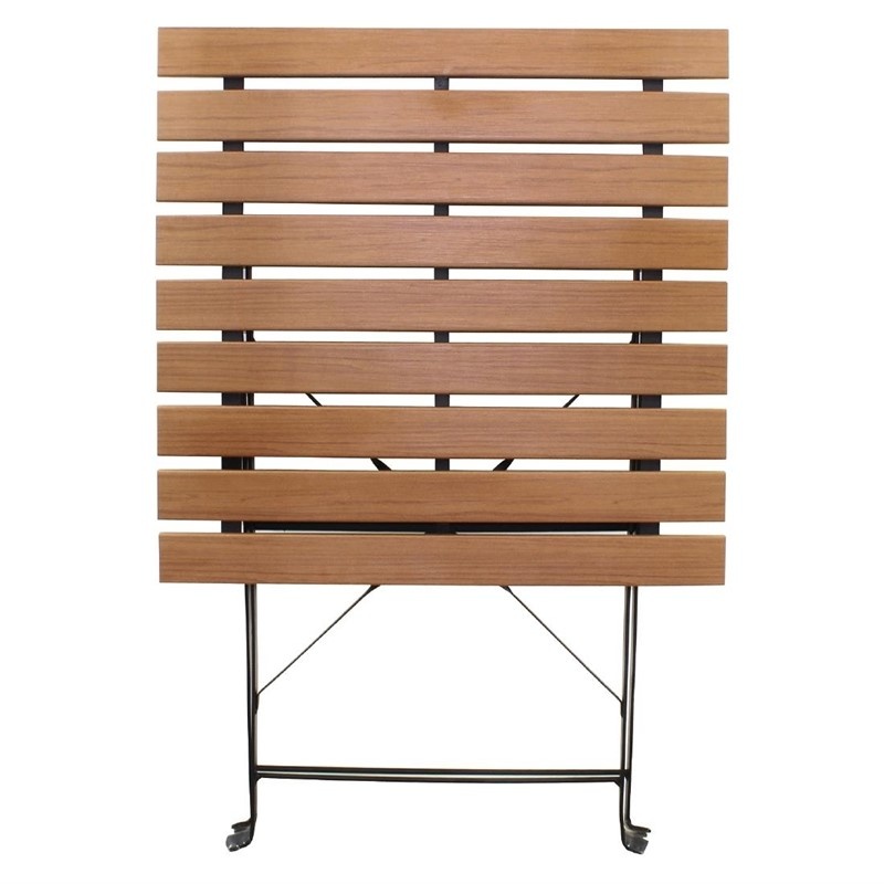 Bolero Opklapbare Imitatiehout Tafel | 60x60x(H)69cm, foto 2 van 2