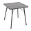 Bolero Stalen tafel opklapbaar vierkant grijs | 70x70xH71cm