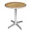 Bolero Ronde Tafel met Essenhout Blad | Ø60x(H)72cm