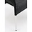 Bolero Kunststof Stapelbare Rotan Stoel met Armleuning | Antraciet | 4 stuks