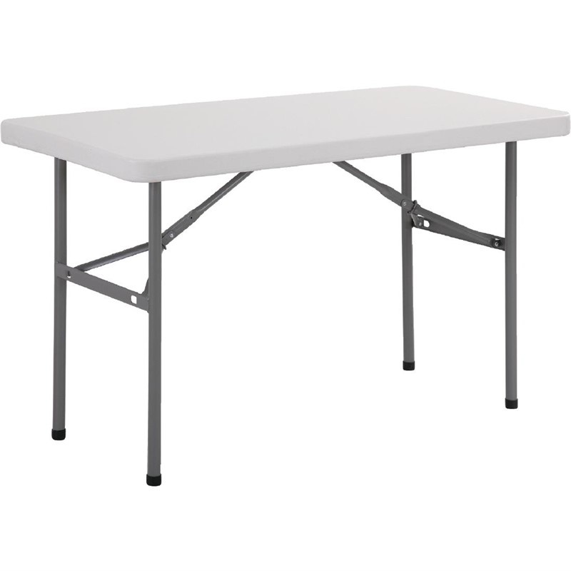 Bolero Inklapbare Tafel Wit | 122x61x(H)74cm