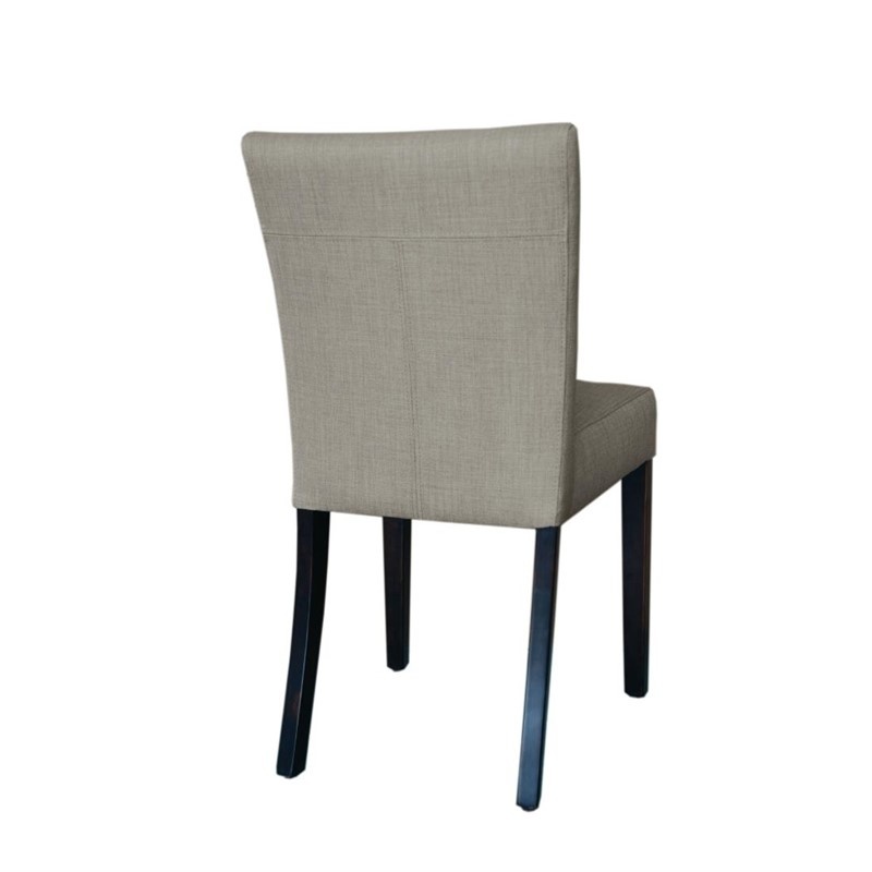 Bolero Kunstlederen Eetkamerstoel Beige | 2 stuks, foto 2 van 3