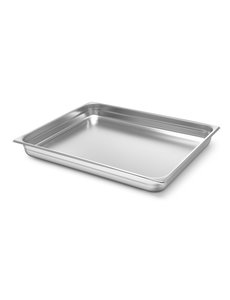 Hendi Gastronormbak GN2/1 - 100mm diep RVS ProfiLine | 650x530mm