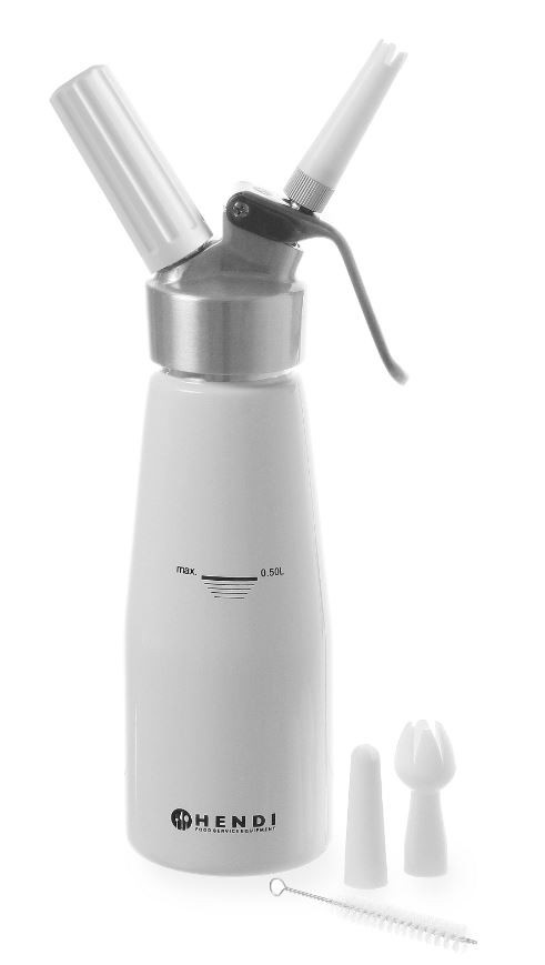 Hendi Slagroomapparaat | Kitchen Line | 0,25L