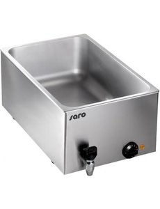 Saro Bain-Marie met Aftapkraan | GN 1/1 | 1kW | 600x345x(H)255mm