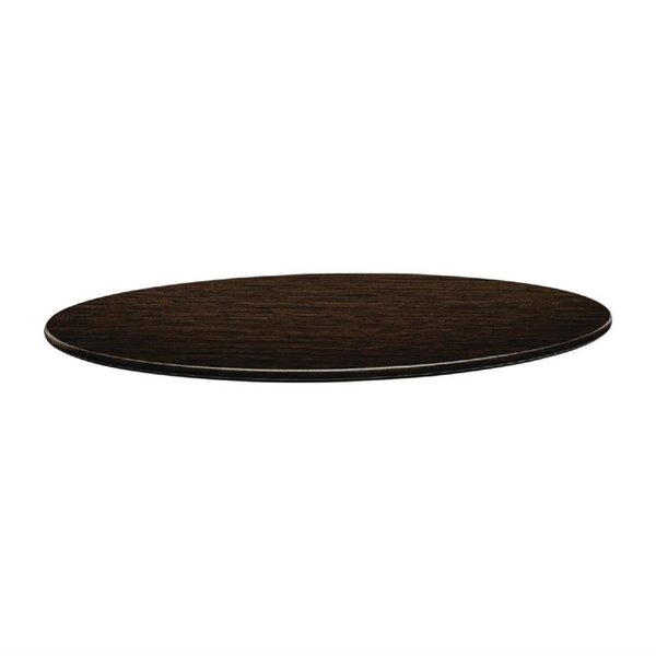 Topalit Topalit Smartline tafelblad rond wenge | Ø 70 cm.