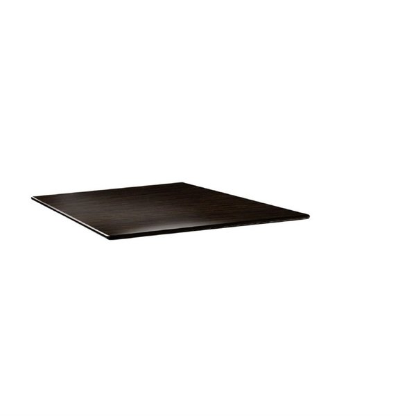 Topalit Topalit Smartline tafelblad vierkant wenge | 80 x 80 cm.