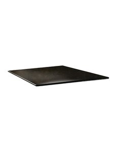 Topalit Smartline vierkant tafelblad cyprus metal | 80 x 80 cm.