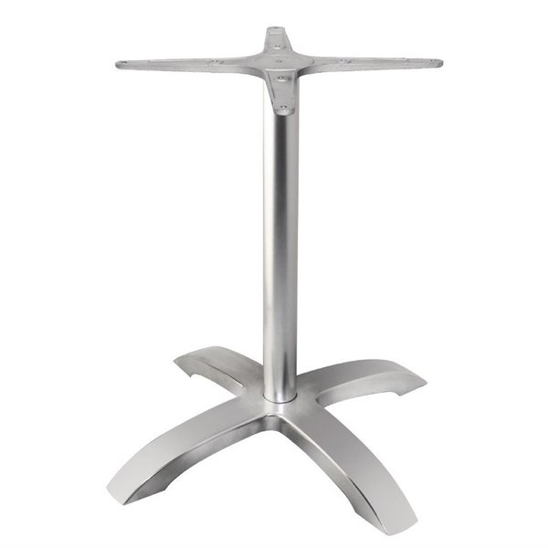 Bolero Bolero Tafelpoot aluminium | Hoogte 68 cm.