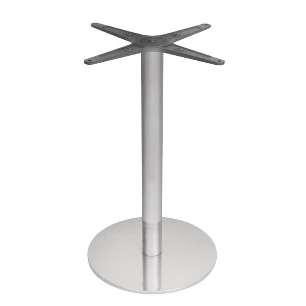 Bolero Bolero Tafelpoot RVS | Salontafel hoogte 40 cm.