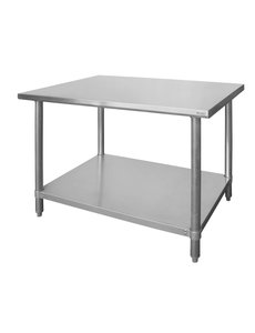 Hendi Werktafel | RVS | 60cm diep | Keuze uit 5 maten