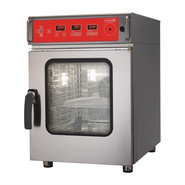 Gastro-M Combisteamer met 6 x GN1/1 in lengterichting | 400V / 7.8kW | 51.7x89xH77cm.