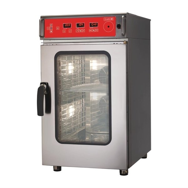 Gastro-M Combisteamer met 10x GN1/1 en reinigingssysteem | 400 V / 15.6kW