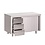 Gastro-M Werktafel met Schuifdeuren en 3 Laden | 160x70x(H)85cm
