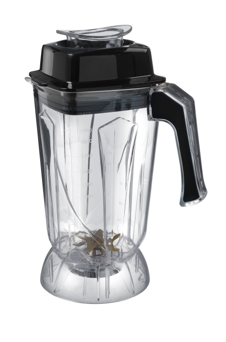 Hendi Reserve polycarbonaat kan met mes en deksel | 2.5 Liter