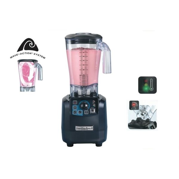 Hamilton Beach Hamilton Beach Food Blender Tempest | Polycarbonaat Kan 1,8 Liter | HBH650 | 880Watt