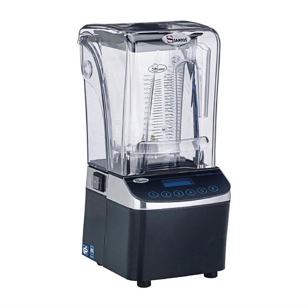 Santos Santos Bar Blender met geluidskap | Max 2,4 Liter | 30 programma's | 1010Watt