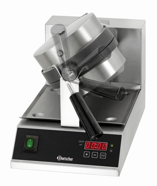 Bartscher Wafelijzer Deluxe | 1000W | 26x50,5x(H)32cm, foto 4 van 5