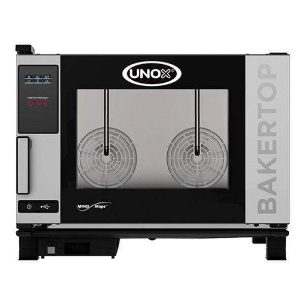 UNOX BakerTop Combisteamer MindOne | 400V/7.4kW | 4x 60x40 cm. | 68(H)x96x86cm