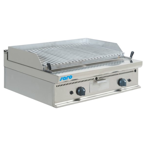 Saro Lavasteen Grill op Gas | 16kW Gas | 80x70(H)27cm.