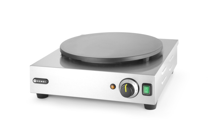 Hendi Crêpe bakplaat Ø 400 mm. | 3000Watt | 50 tot 250°C.
