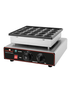 CaterChef Poffertjes Bakplaat | Caterchef | 25 Poffertjes | 850W | 37,5x31x(H)17cm