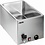 Saro Bain Marie met aftapkraan | Max 200 mm. diep | GN 1/1 | 60x35xH29cm