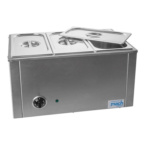 Mach Bain Marie | Mach | 1/1 GN | 2000W | 35x55x(H)27cm