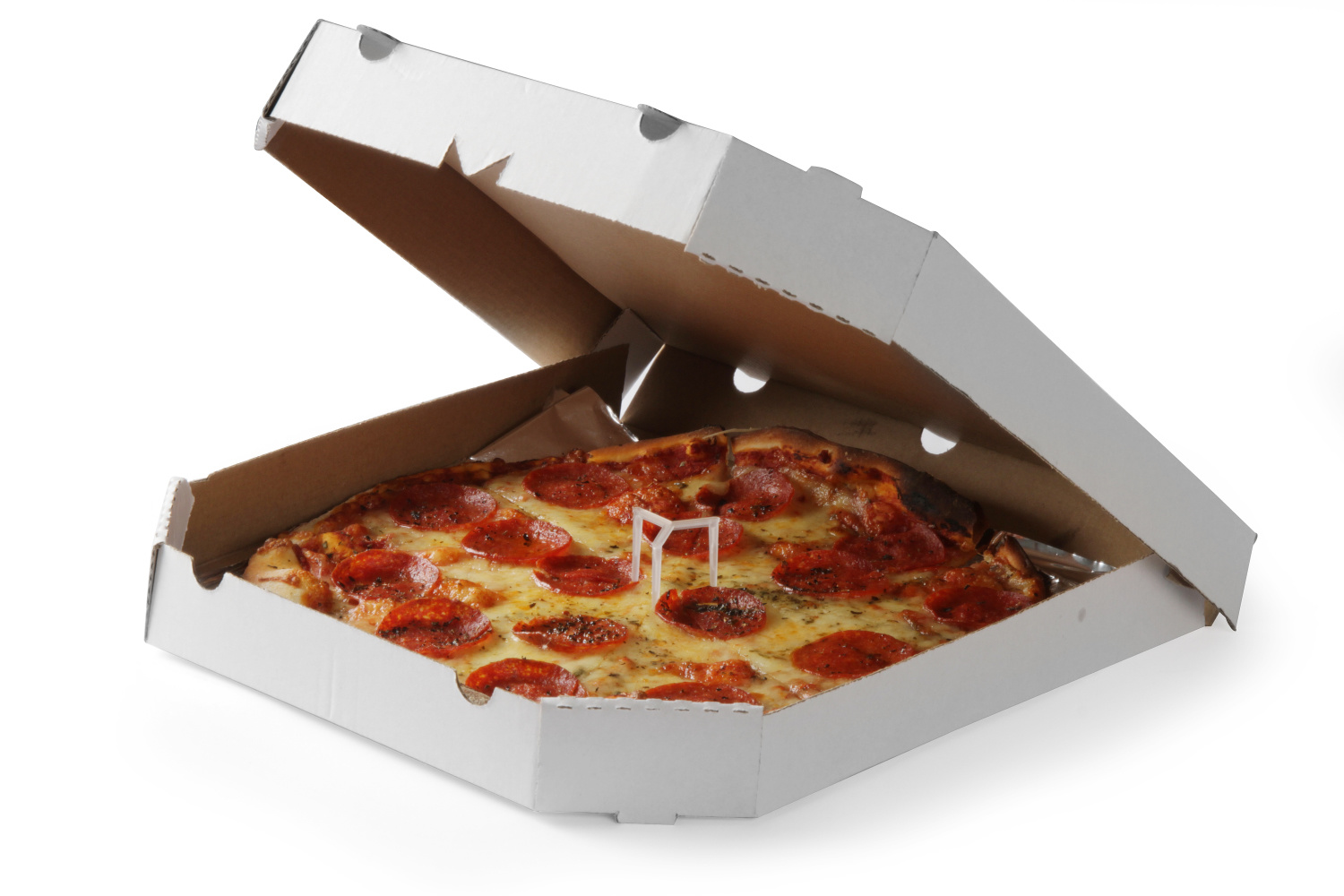 Hendi Dekselsteun voor pizzadozen 35 mm. | 500 stuks