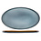 Cosy & Trendy Quintana Blue ovaal plat bord | 35,5x23,5cm | Per 2 stuks