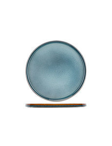 Cosy & Trendy Quintana Blue plat bord | Ø32,5cm | Per 2 stuks